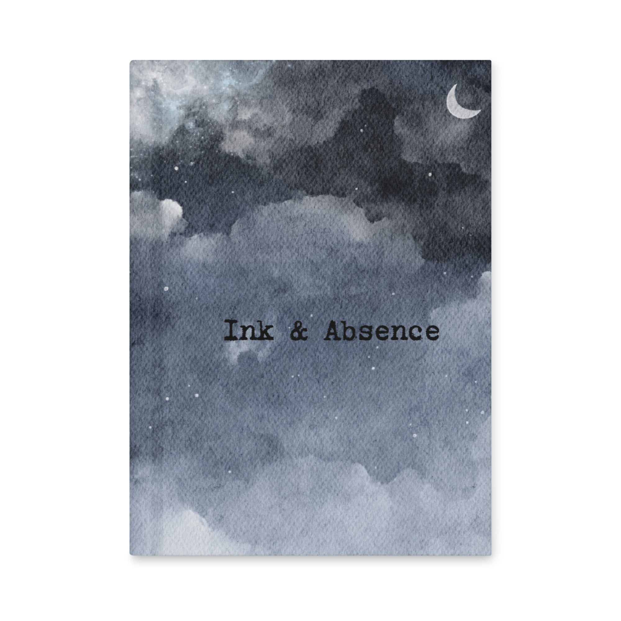 Absent Ink Ink and Absence - Hardcover journal – WearingGrief