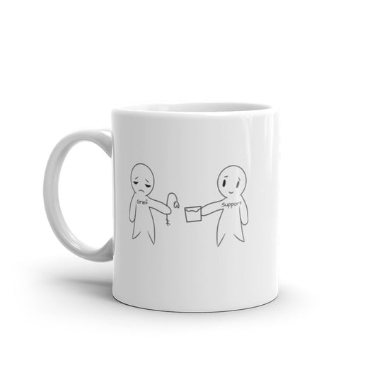 Grief Support - White Mug